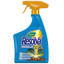 total killer herbicide Resolva 24H Total Weed Killer RTU - Non Selective herbicide