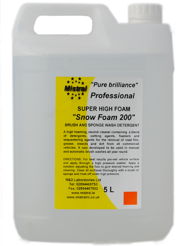 Snow Foam 200 - Super High Foaming Neutral Car Shampoo
