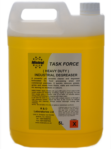 Heavy Duty Industrial Degreaser - Task Force